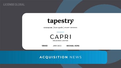 tapestry to acquire capri.